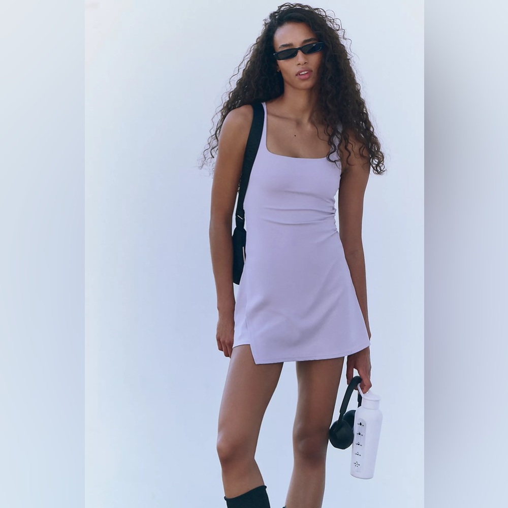 Free People Never Better Dress in Lavender Glaze